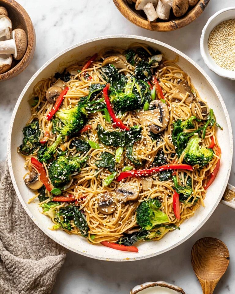 Vegan Lo Mein Noodles Recipe