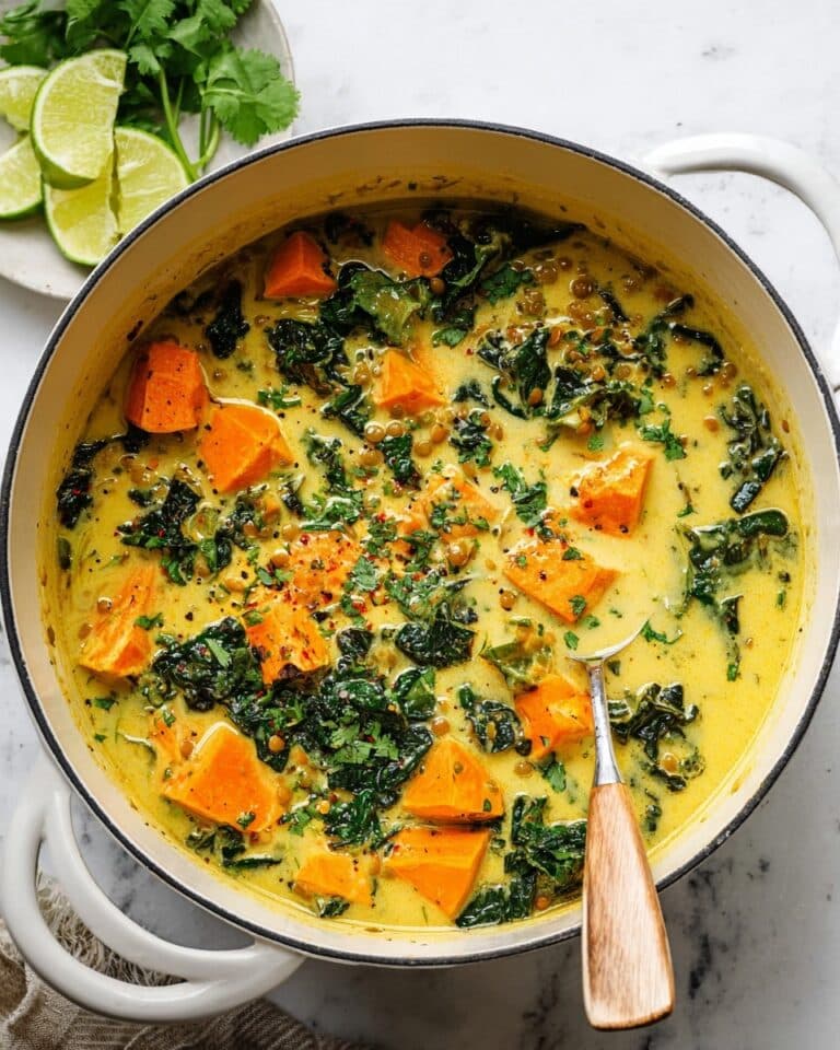 Sweet Potato Stew (Ginger Coconut Lime) Recipe
