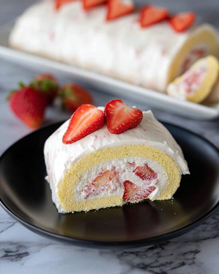 Invition Create Icon Easy Strawberry Cake Roll: Light, Creamy & Delicious