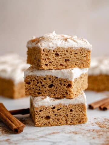 Easy Pumpkin Bars with Cream Cheese Frosting Recipe