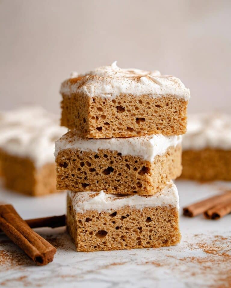 Easy Pumpkin Bars with Cream Cheese Frosting Recipe