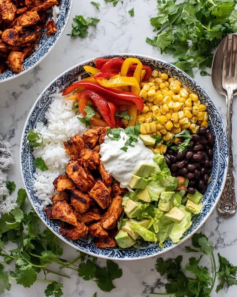 Easy Chicken Fajita Bowls Recipe