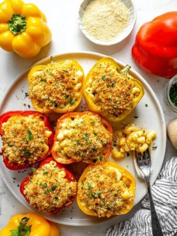 Mac and Cheese Stuffed Peppers Recipe