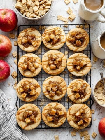 Caramel Apple Pie Cookies Recipe