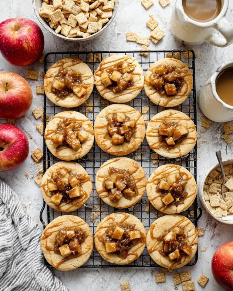 Caramel Apple Pie Cookies Recipe