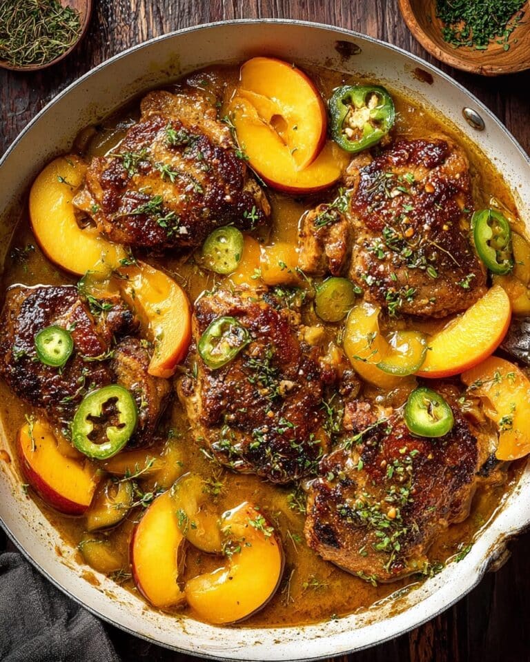 Jalapeno Peach Chicken Recipe