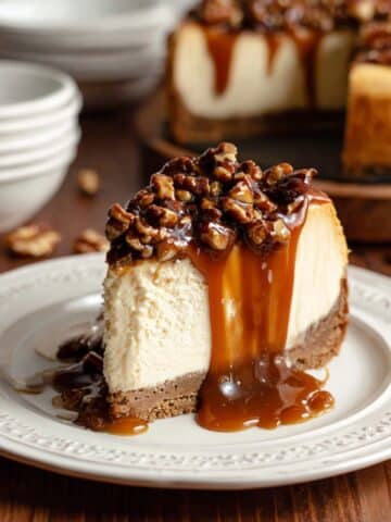 Gooey Vegan Pecan Pie Cheesecake Recipe