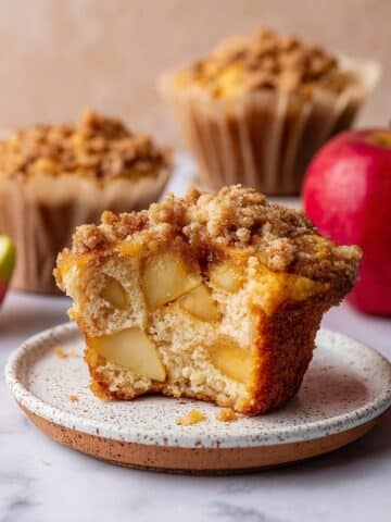 Vegan Jumbo Apple Muffins Recipe