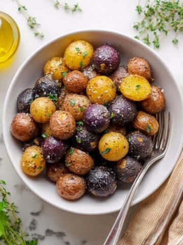 Herby Slow Cooker Baby Potatoes Recipe