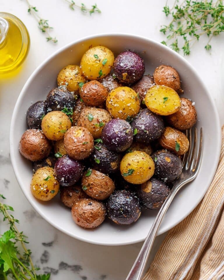 Herby Slow Cooker Baby Potatoes Recipe