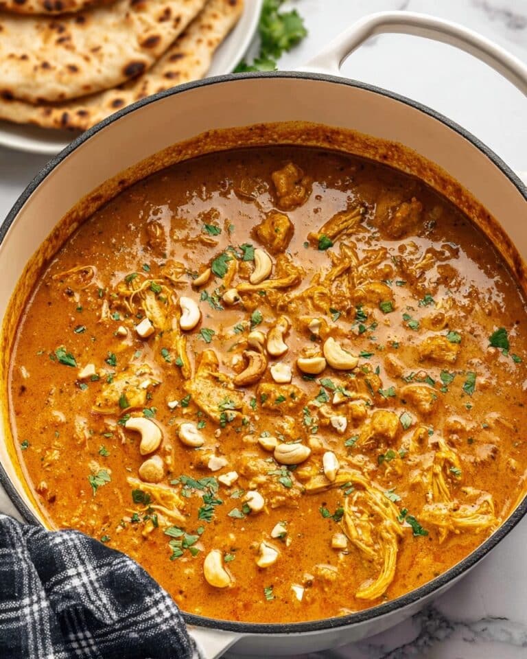 Creamy Chicken Mulligatawny Soup with Coconut Milk and Spices Recipe