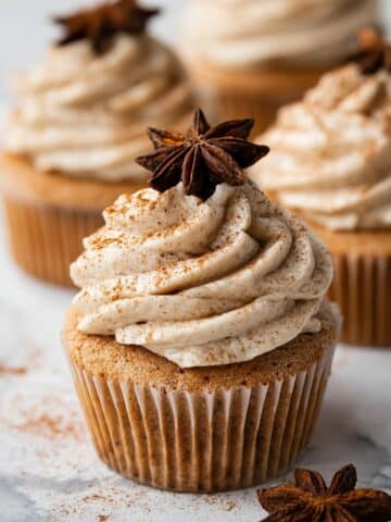Chai Spice Cupcakes with Aromatic Buttercream Recipe