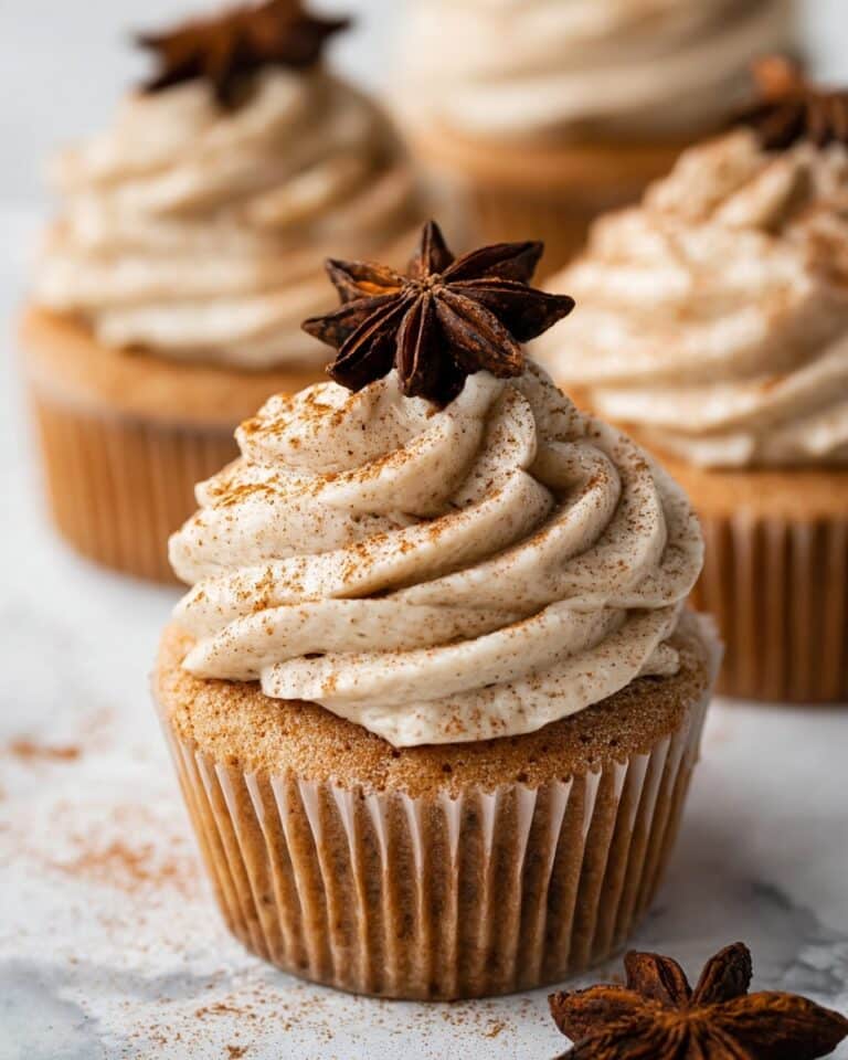 Chai Spice Cupcakes with Aromatic Buttercream Recipe
