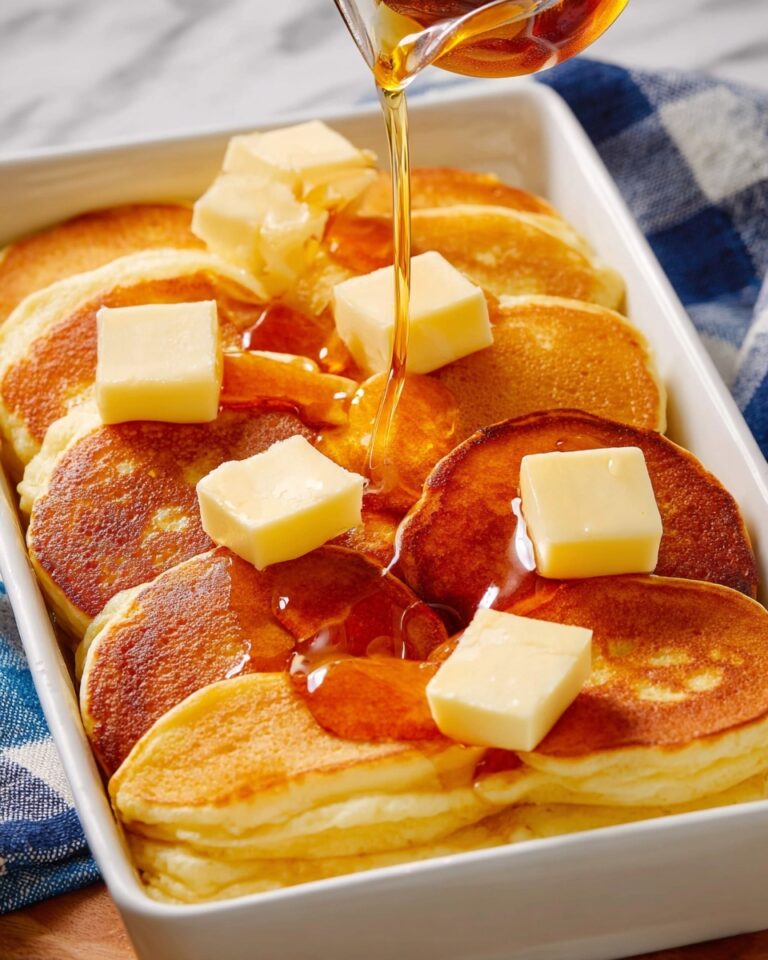 Overnight Pancake Casserole Recipe