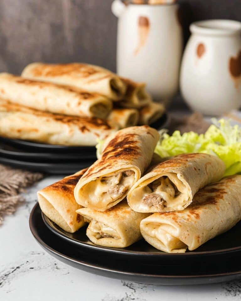 Philly Cheesesteak Taquitos Recipe