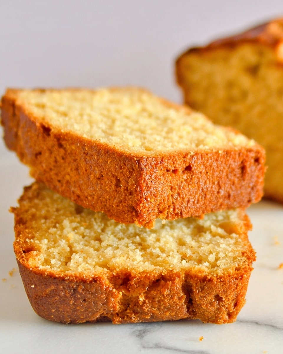 A single slice of golden brown bread with a rough, crumbly texture is placed on a soft gray cloth. On top of the slice, there is a thick layer of creamy butter melting slightly, creating a smooth white patch against the warm brown bread. In the background, more slices of the same bread are arranged on a white plate, showing the loaf’s coarse and dense inside with a darker crust. The scene is set on a white marbled surface, adding a clean and bright contrast to the warm colors of the bread and butter. photo taken with an iphone --ar 4:5 --v 7