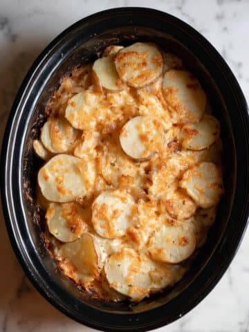 Slow Cooker Campfire Potatoes Recipe