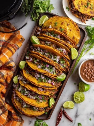 Slow Cooker Birria Beef Tacos Recipe