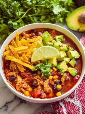 Easy Chicken Tortilla Soup Recipe
