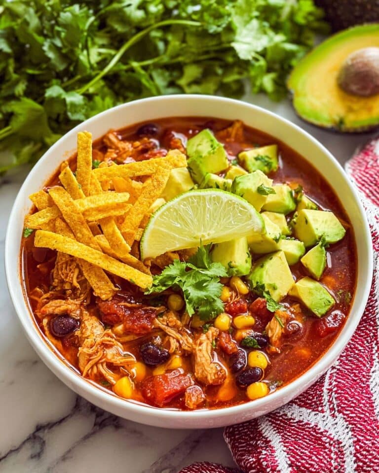 Easy Chicken Tortilla Soup Recipe