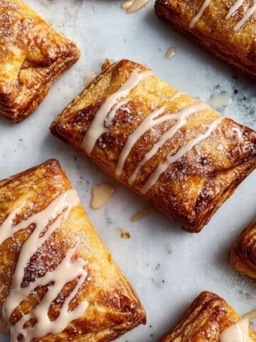 Apple Turnovers with Brown Sugar Apple Filling and Puff Pastry Recipe