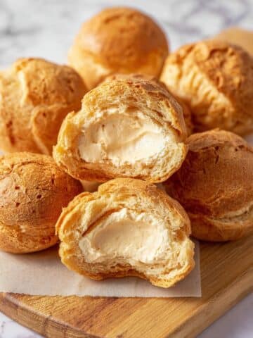 Pumpkin Filled Cream Puffs Recipe