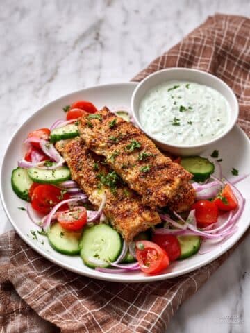 Sheet Pan Ground Chicken Kebabs Recipe
