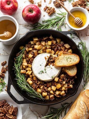 Honey Apple Baked Brie Recipe