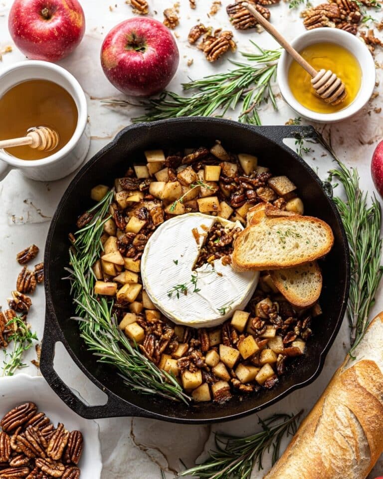 Honey Apple Baked Brie Recipe