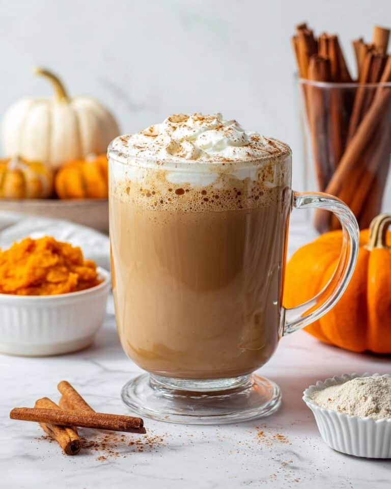 Healthy Pumpkin Spice Latte Recipe