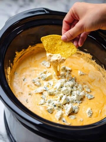 Crockpot Buffalo Chicken Dip Recipe