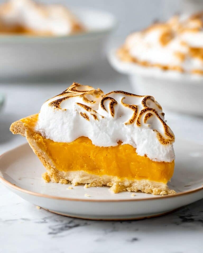 Vegan Sweet Potato Pie with Meringue Topping (No Coconut) Recipe