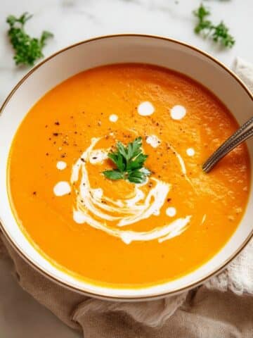 Butternut Squash and Carrot Soup Recipe