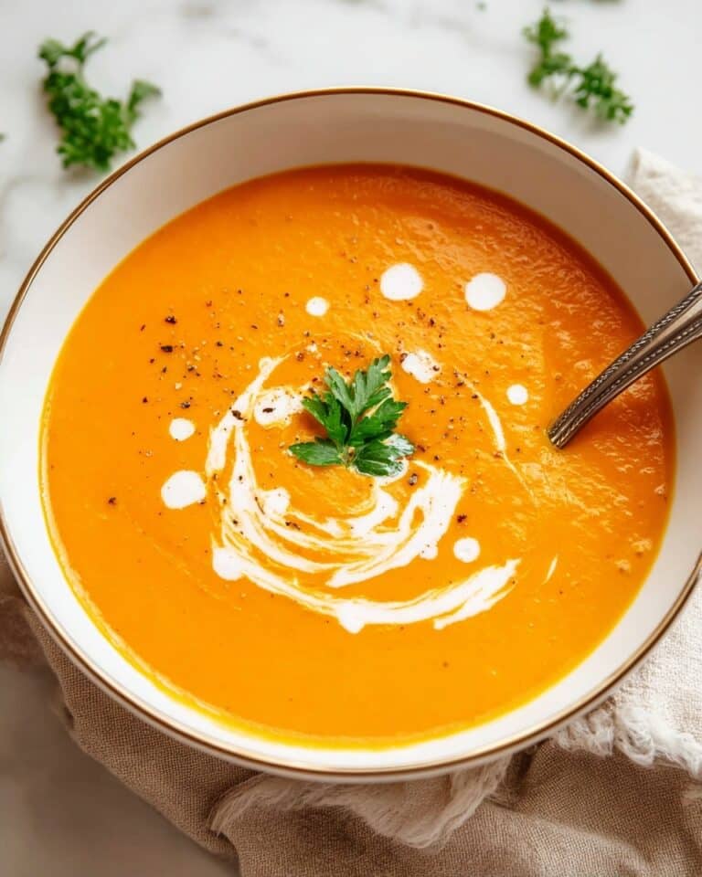 Butternut Squash and Carrot Soup Recipe