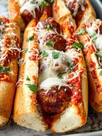 Easy Crock Pot Italian Meatball Subs Recipe