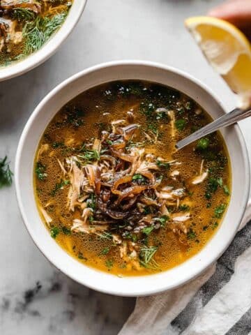 Golden Chicken and Lentil Soup Recipe