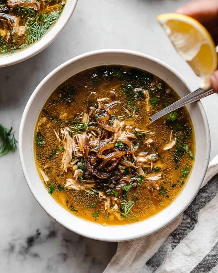 Golden Chicken and Lentil Soup Recipe