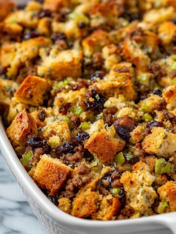 Classic Italian Sausage and Cherry Bread Stuffing Recipe