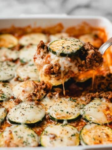 Zucchini Casserole with Ground Beef Recipe