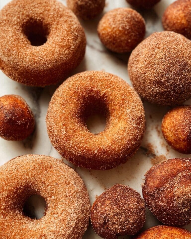 Pillowy Vegan Cinnamon Sugar Yeasted Doughnuts Recipe