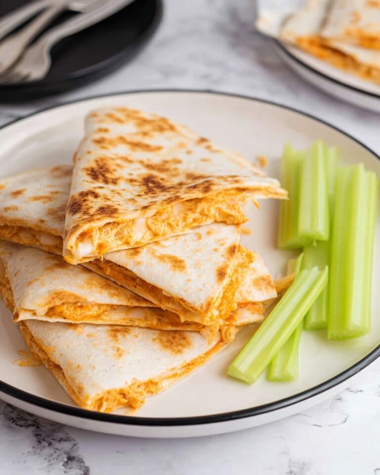 Buffalo Chicken Quesadillas Recipe