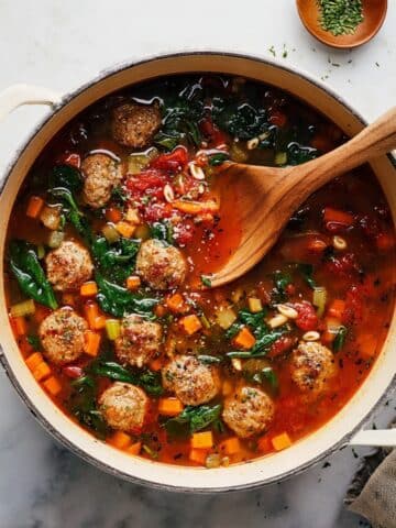 Meatball Orzo Soup Recipe