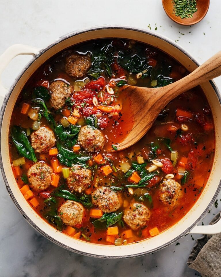 Meatball Orzo Soup Recipe