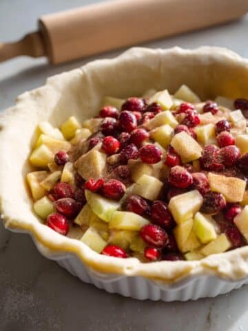 Spiced Cranberry Apple Pie Filling Recipe