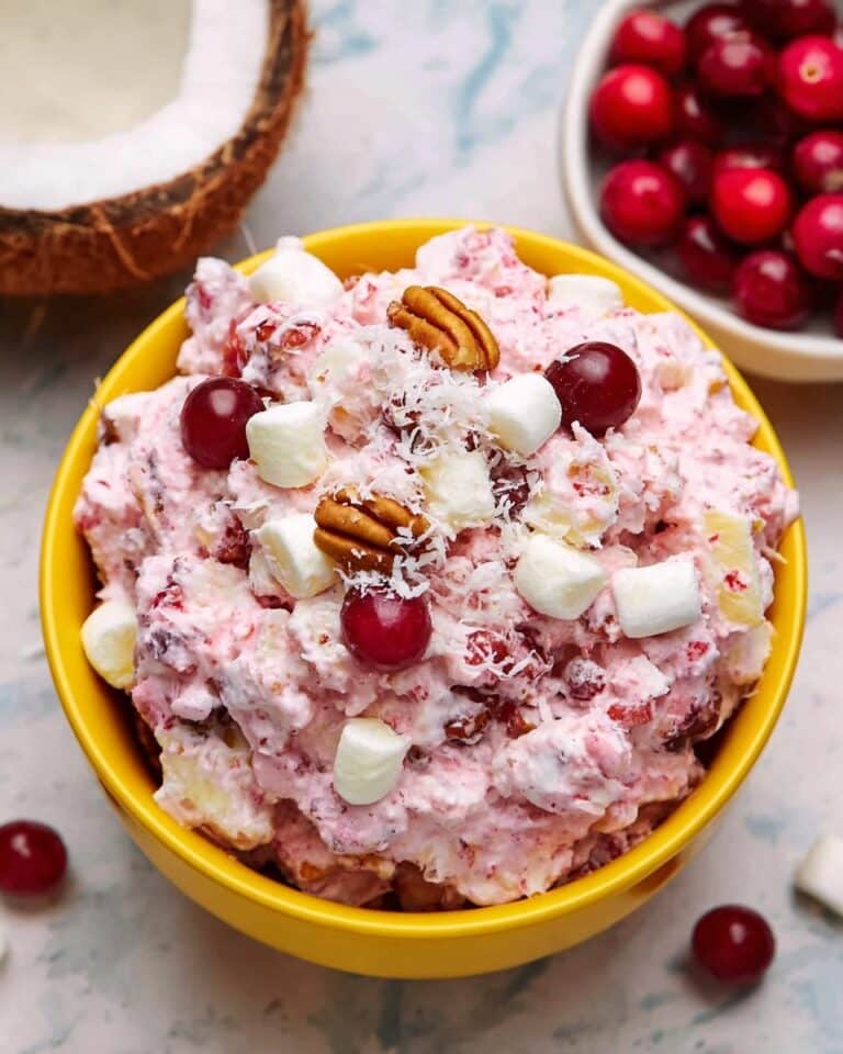 Millionaire Cranberry Salad Recipe