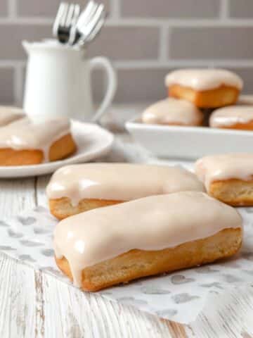 Maple Glazed Fried Bars Recipe