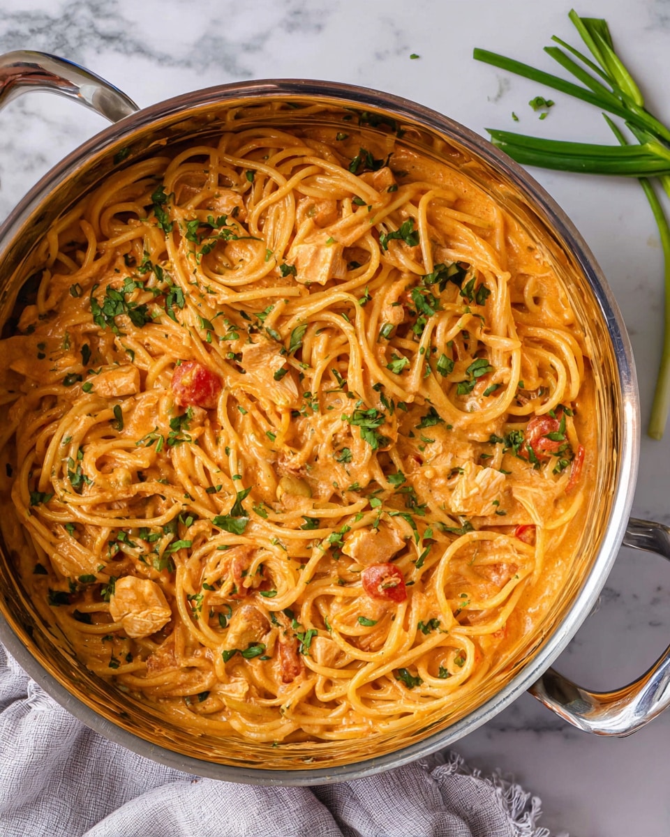 One-Pot Chicken Spaghetti: Creamy Comfort in One Pot