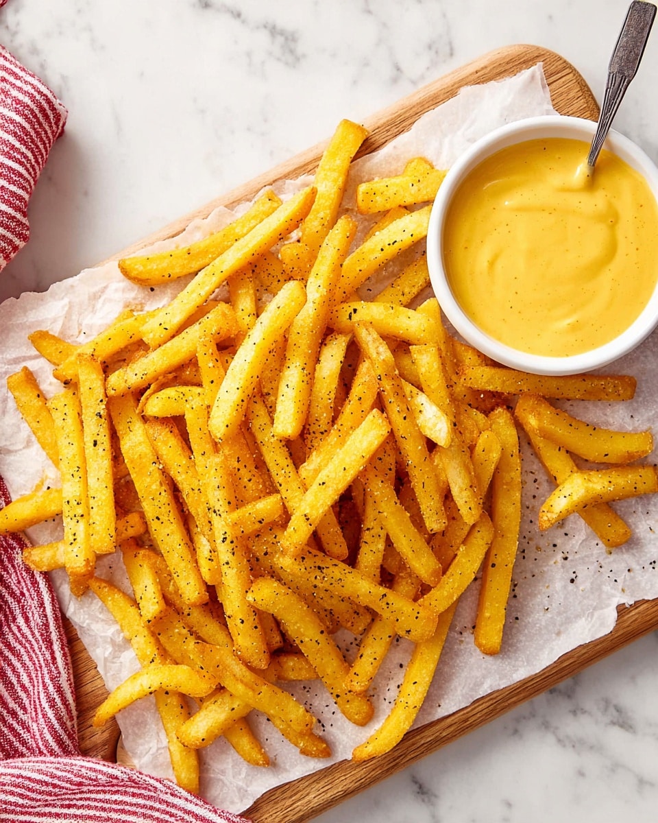 Nacho Fries (Taco Bell Copycat) – Crispy & Cheesy